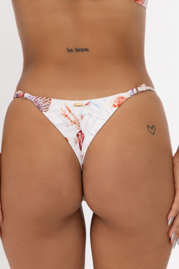 Bottom Vieiras Estampa Mosaico Tangerine - Image 2